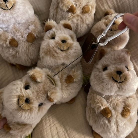 플러피애니멀-행복한쿼카 파우치/키홀더