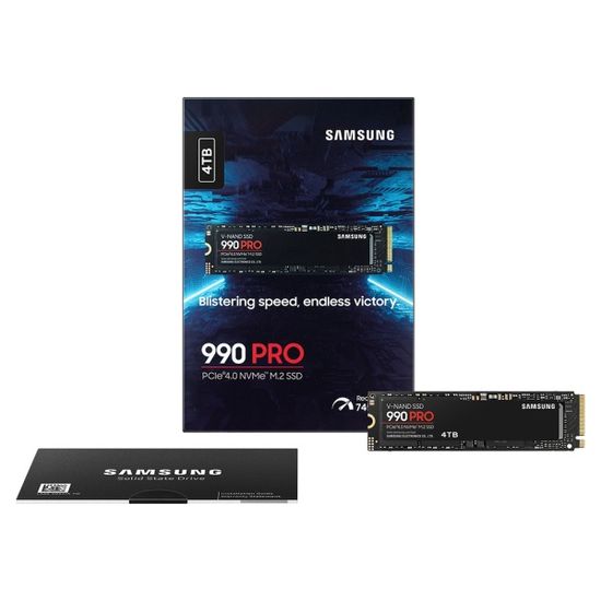 삼성전자 990 PRO NVMe SSD 4TB MZ-V9P4T0BW
