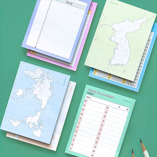 텐스쿨 점착 메모지 (중고생, 30매, 스티키메모지)