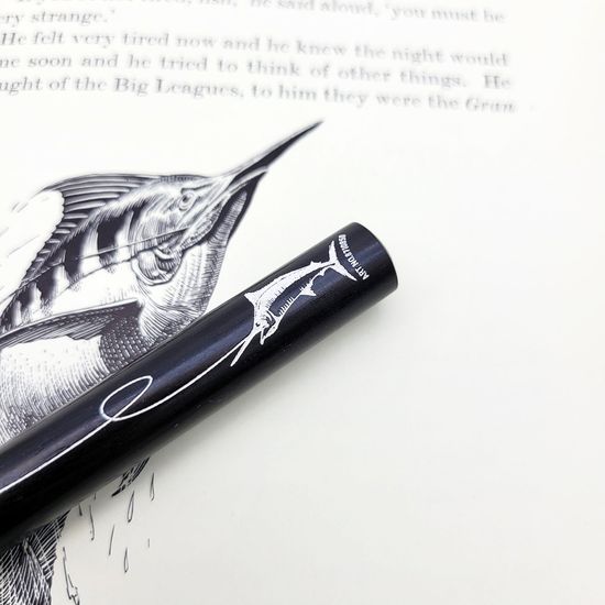 [무료각인]아그네스마틴_흑단나무 수성펜(헤밍웨이)