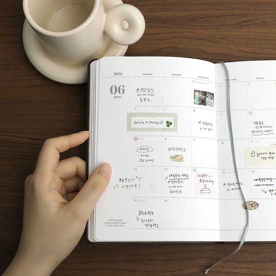 2026 온어데이 위클리 양장 다이어리