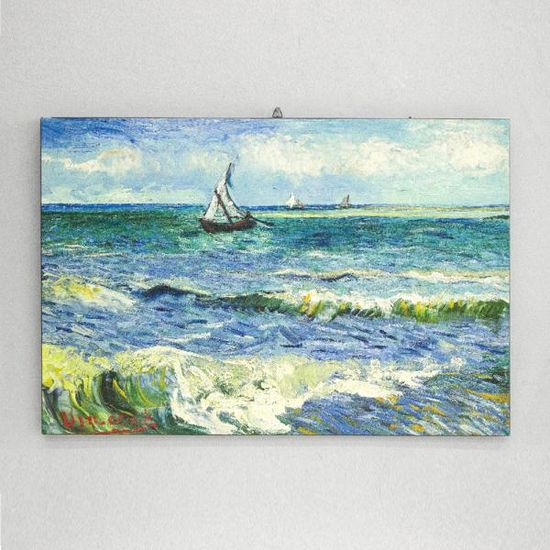 명화액자 반 고흐 생마리의 바다풍경 60x40 kisn031