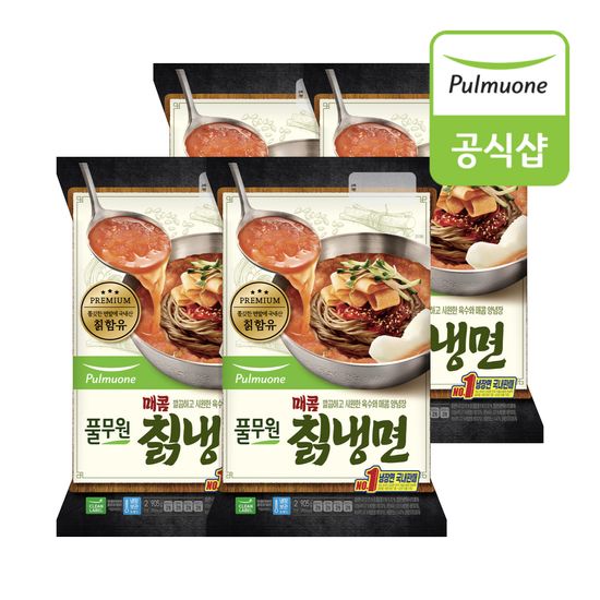풀무원 칡냉면 905g x 4개