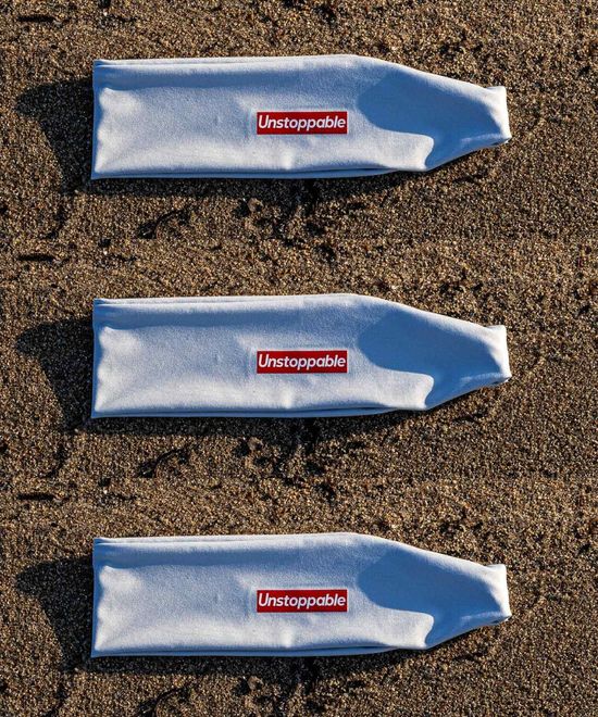 3PACK 어센틱 레드박스 그레이 - 쿨링 스판 스포츠 헤