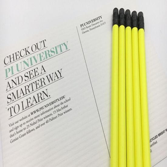 [네온그린]NEON GREEN-5P 나미브 메시지각인 원목연필