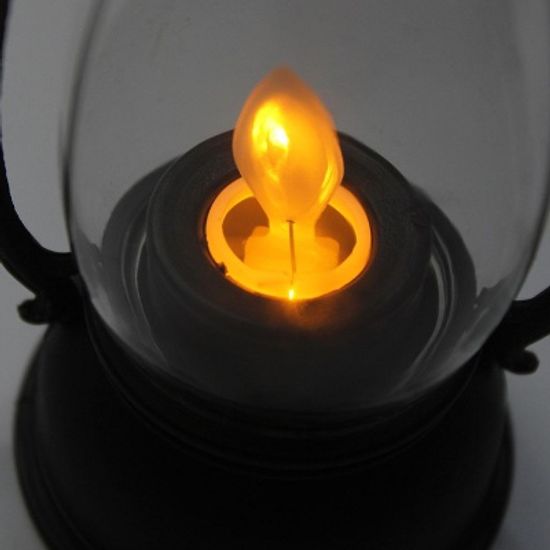 1+1 초경량 블랙 캠핑용 페이크캔들 무드등 랜턴