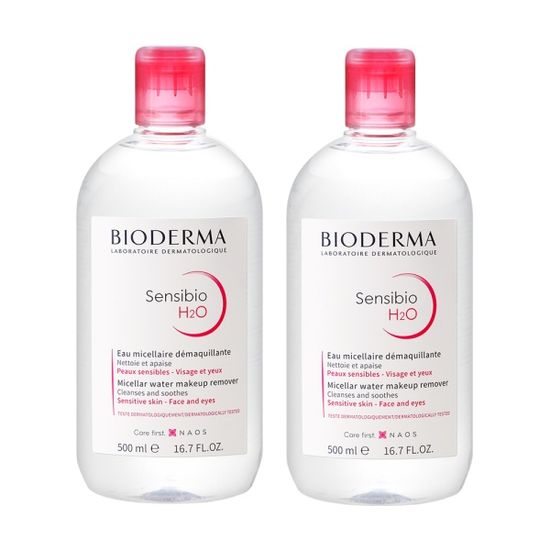 [1+1] 바이오더마 센시비오 H2O 클렌징 워터 500ml