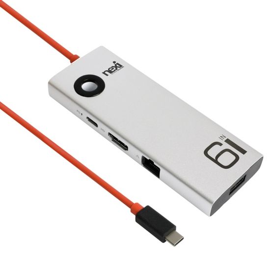 (NEXI) 넥시 6 in 1 USB Type-C 멀티 허브 (NX1380)