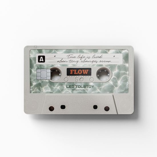 Flow tape 카드 스티커