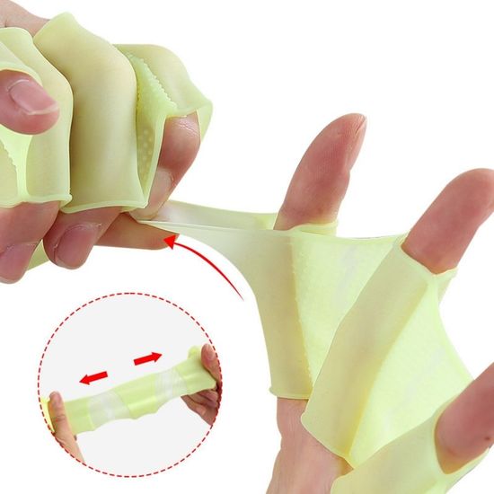 실리콘 오리손 수영 물갈퀴 손오리발(WF2F805)