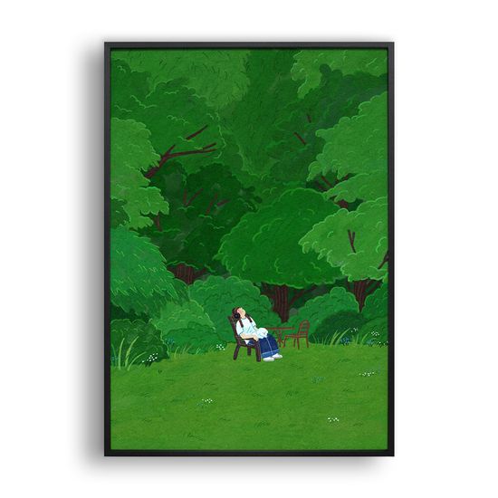 여름 소리 (Art Print) / 일러스트 액자