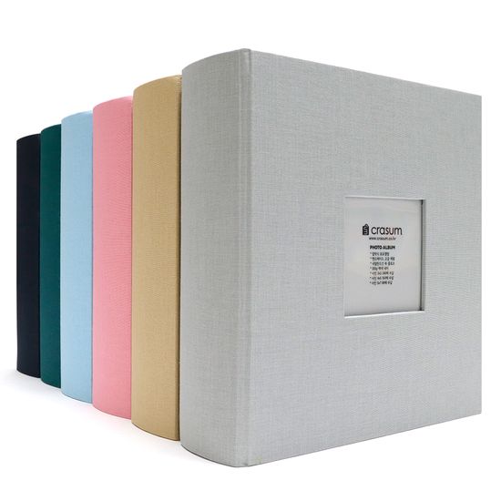 포토앨범 접착식 성장 사진앨범