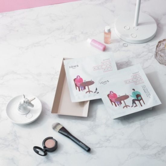 초극세사 시트의 유산균 마스크팩  브라이트닝편