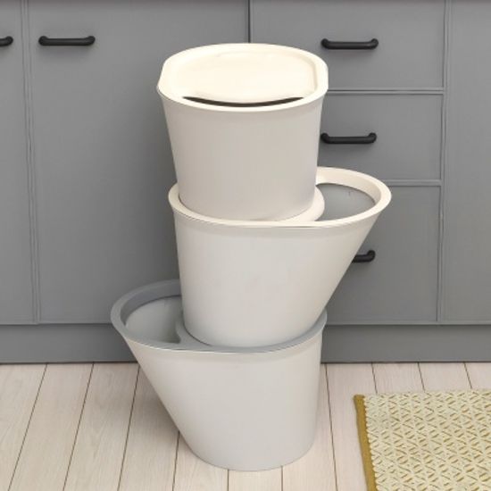 멀티스텝박스 1P 다용도 야채 베란다 적층형 수납함