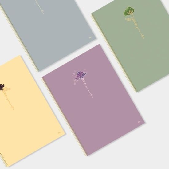 11975 슬림원링노트세트(컬러팔레트)