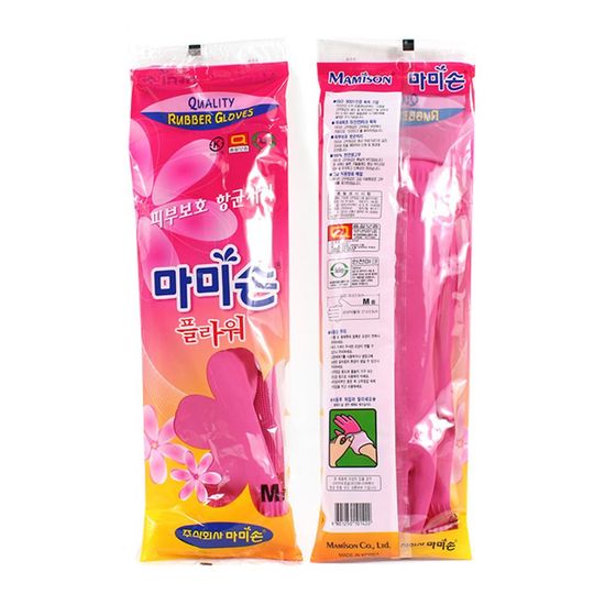 마미손 고무장갑 플라워 중 M(WFFHOAE)