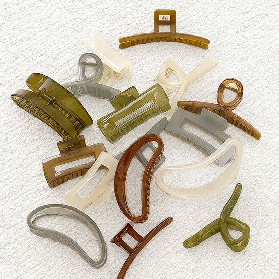 [4TYPE] 클래식 헤어 집게핀 4개세트