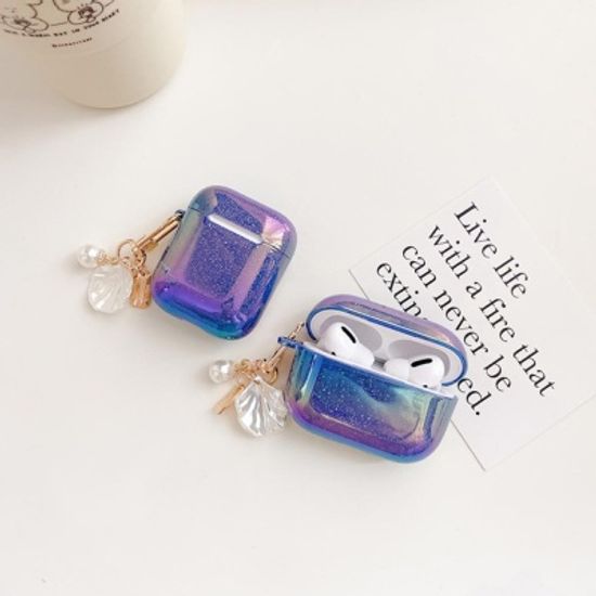 에어팟 1/2세대/프로 반짝이 글리터 각인 케이스