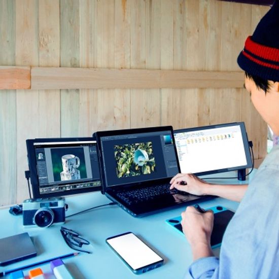 노트북 전용 듀얼/트리플 모니터 TRIO(트리오)MAX