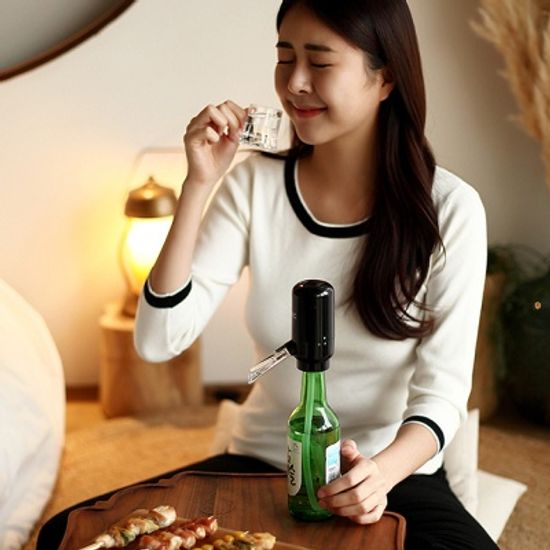 휘릭 전자동 와인 소주 겸용 에어레이터