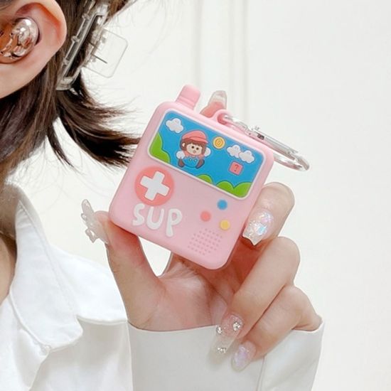 갤럭시 버즈2 프로 라이브 도넛 게임기 실리콘 케이스