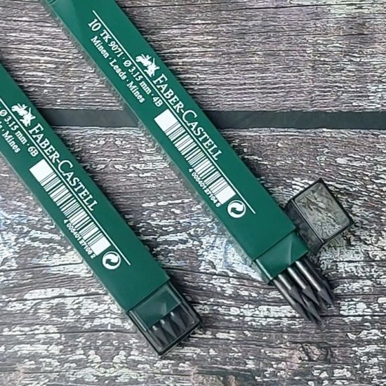 파버카스텔 3.0mm 클러치펜슬/홀더펜 TK9400 4B+4B심