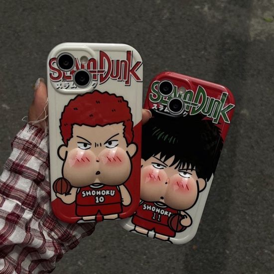 아이폰 14 13 12 말랑 빵빵볼 슬램덩크 캐릭터 케이스