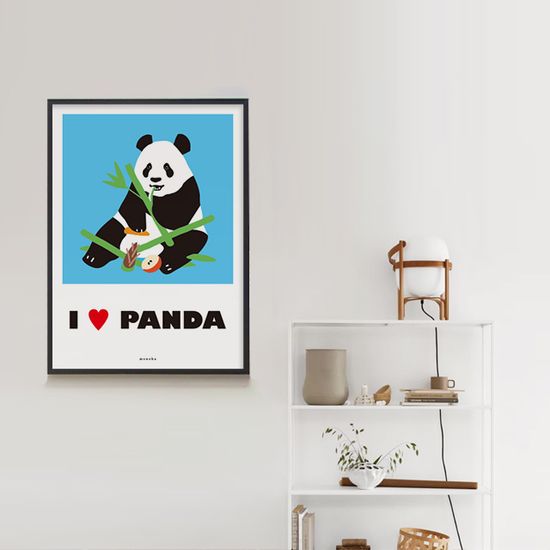 판다 2 M 디자인 포스터 동물 자이언트 판다