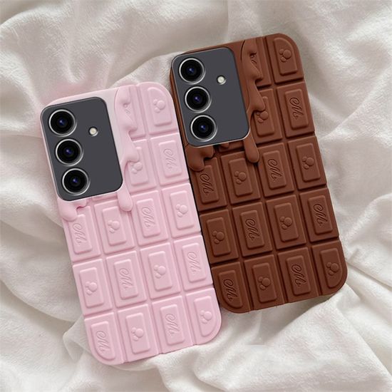 갤럭시s25 s24 s23 s22 a32 초콜릿 디자인 젤리케이스