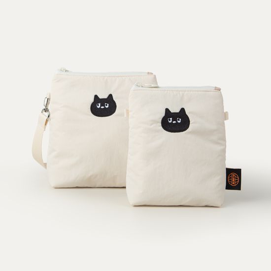 Airy 미니 크로스백 - 깜냥이