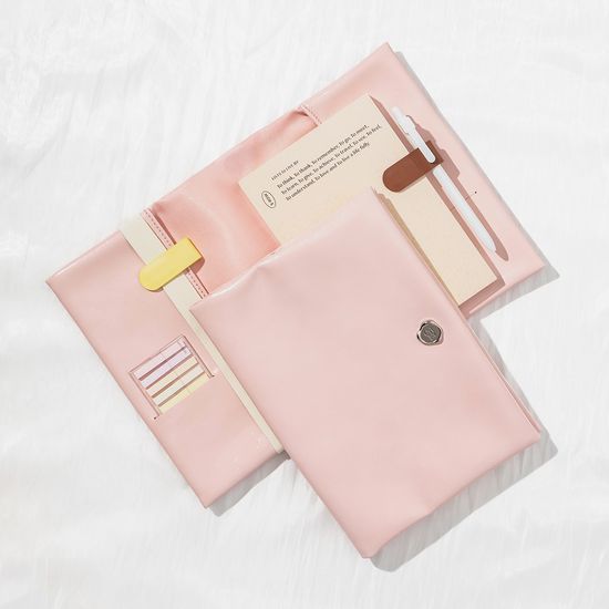 누보 글로시 북커버 방수 가죽 신국판 책커버 L