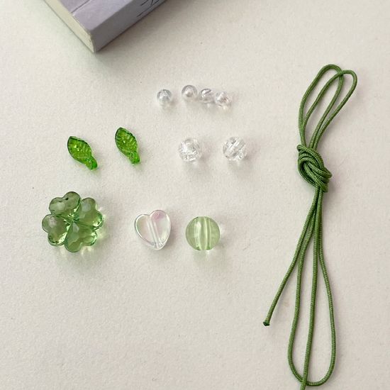 비즈 책갈피 끈갈피 DIY 만들기 키트 과일 북마크 