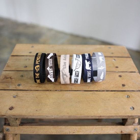 멸종위기동물알림팔찌 Fabric ver. 2