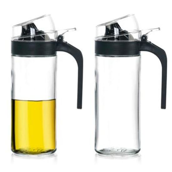 오일병 400ml 2개 양념병 소스병 유리 기름 간장용기