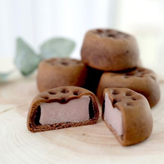 [오븐] 맛있는 추억여행, 연탄빵 10개입 (초코빵+복분자앙금)