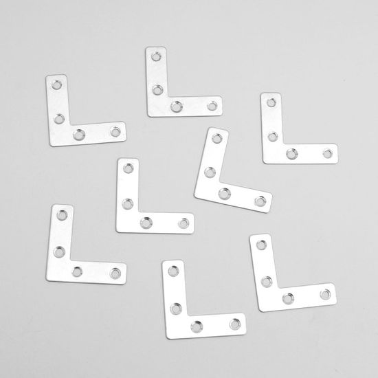 영달철물 ㄱ자 평철 20p 가구 보강 연결부품