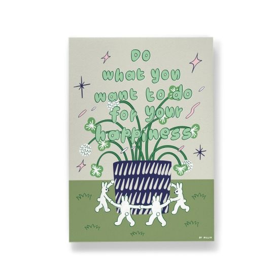 해피니스 클로버 (Art Print)/ 일러스트 액자