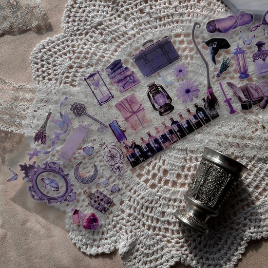 오로라레시피 콜라주 스티커