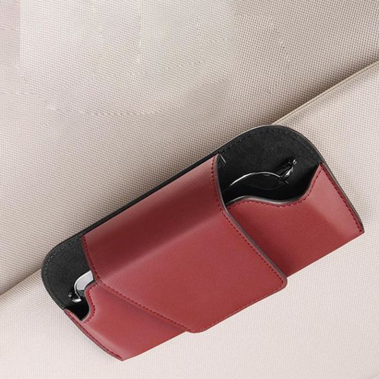 차량용 안경 보관 케이스 포켓 파우치(WE21975)