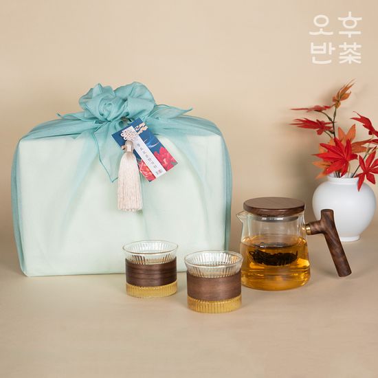 [2024추석선물]오후반차 다기세트+티샘플러 세트 3종