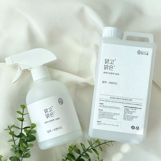 온다숲 냄새제거 섬유 탈취제 500ml+1L