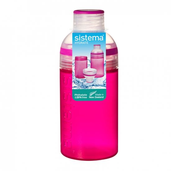 [시스테마]스크류 탑 트리오 물병 480ml (6color)