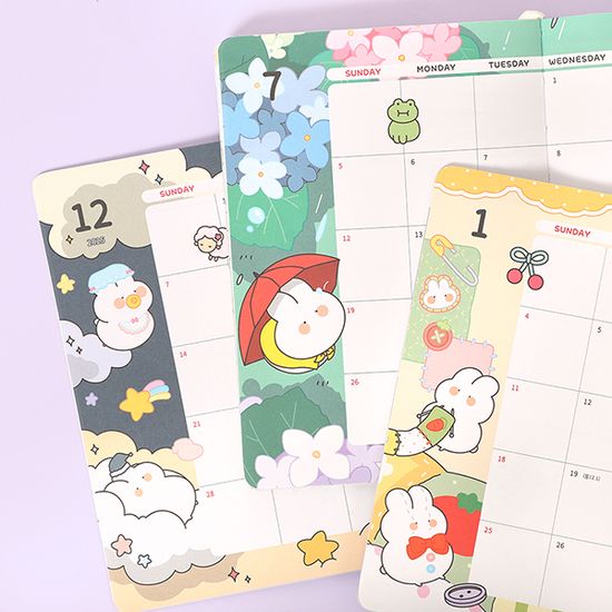 2026 보니 다이어리 (날짜형)