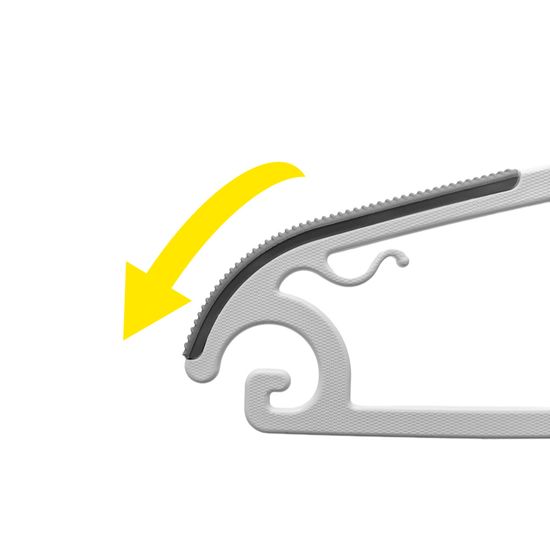 올지 라운드 논슬립옷걸이 10p 어깨뿔방지 옷걸이