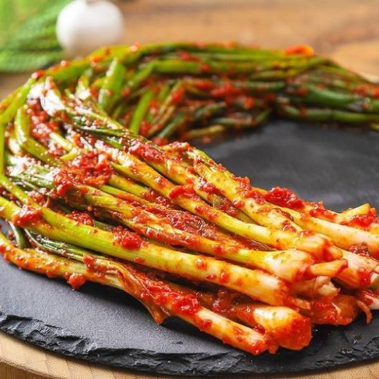 [밥에는김치] 국산 깊은맛 파김치 2kg