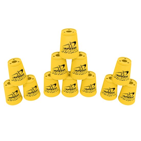스피드스택스 스포츠스태킹 공인컵 스탠다드-옐로우