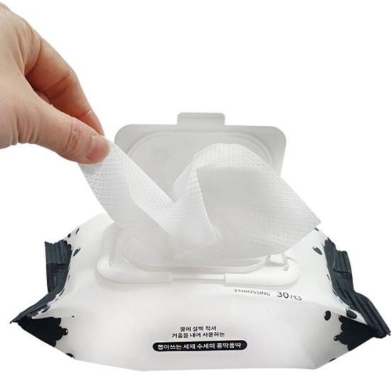 뽑아쓰는 일회용 세제 수세미 캠핑용품 주방 캠핑[WC0