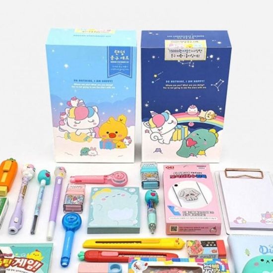 문구세트 일정 랜덤박스문구세트 럭키박스 선물세트 