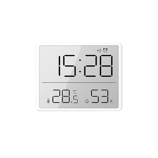 홈 오피스 매장 스마트BIG LCD 온습도 알람시계 HeaL