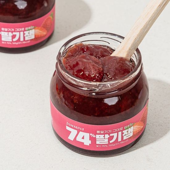 JAMMINT 74% 과일잼 4종 선물세트